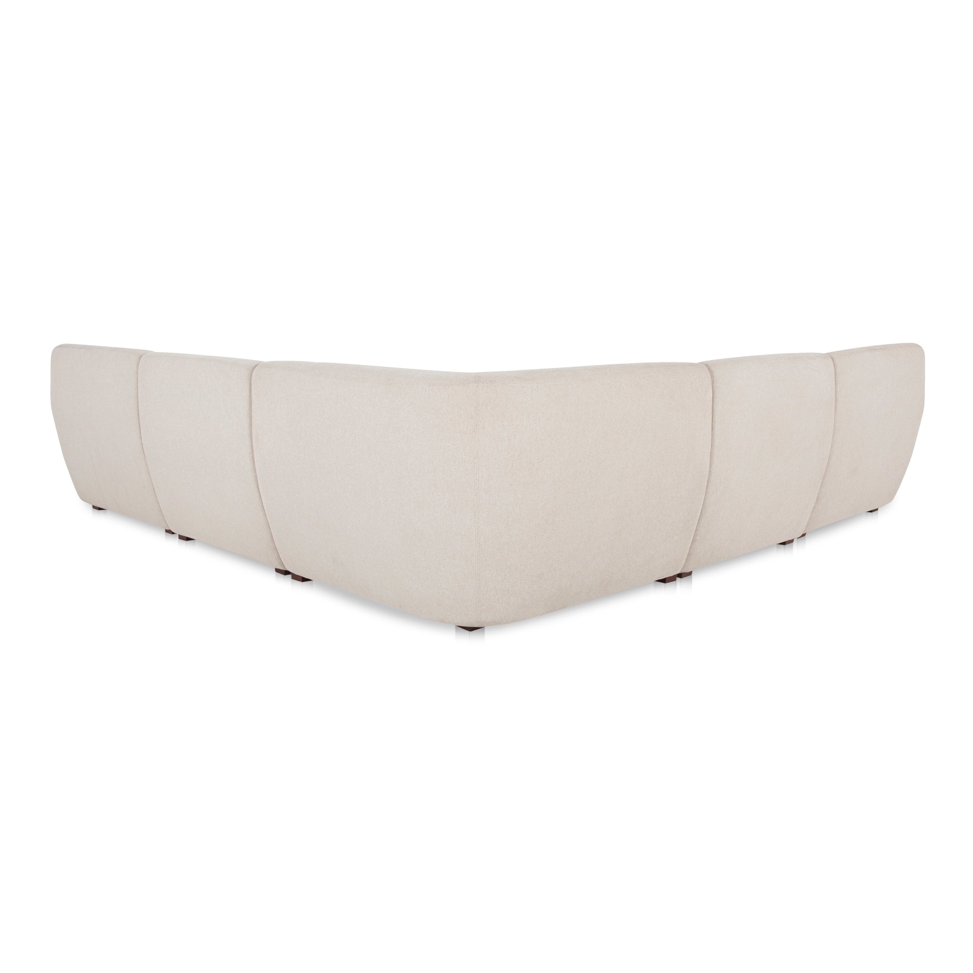 Amelia Classic L Shaped Modular Sectional Moes Home Collection Mhc Fo 1021 03 10