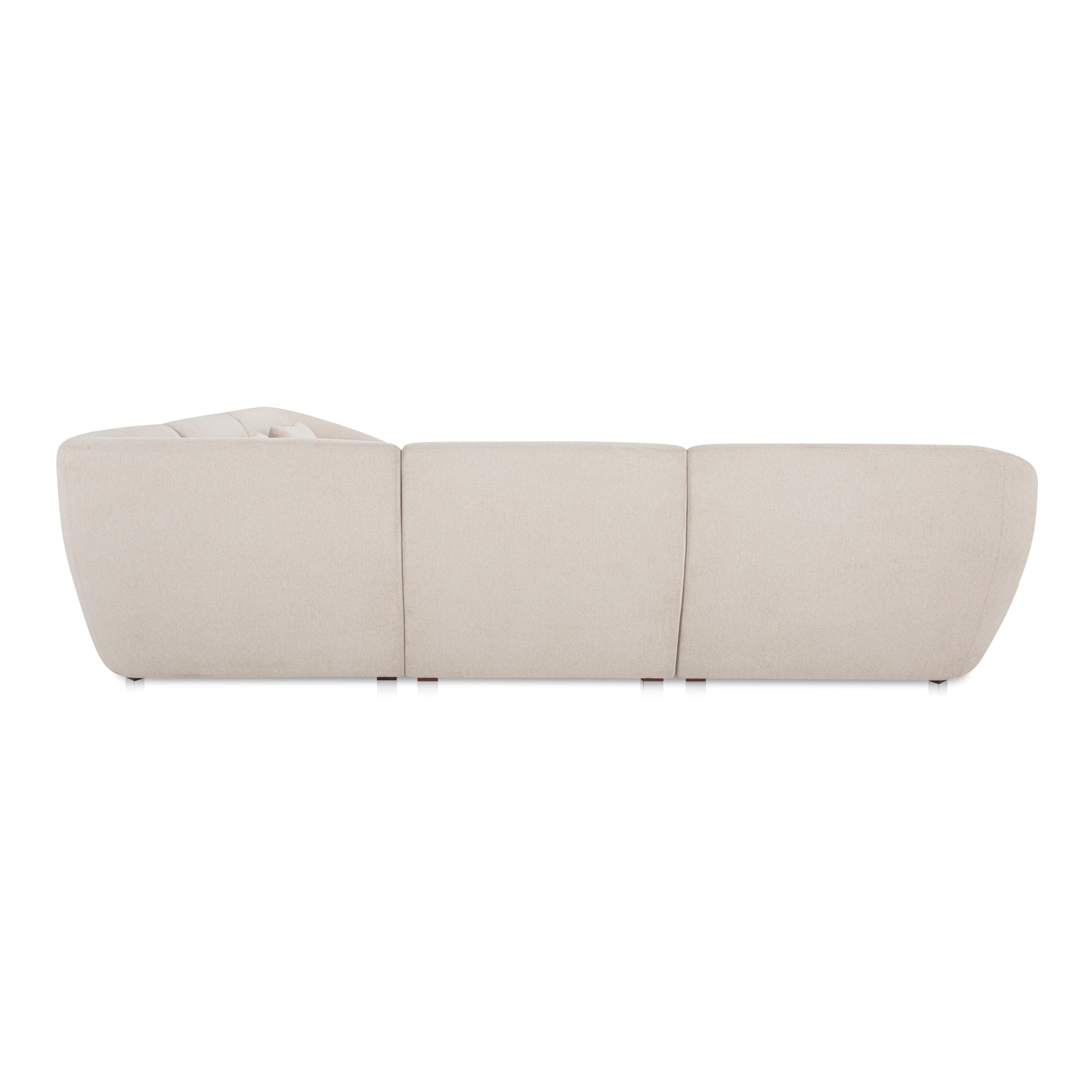 Amelia Classic L Shaped Modular Sectional Moes Home Collection Mhc Fo 1021 03 6