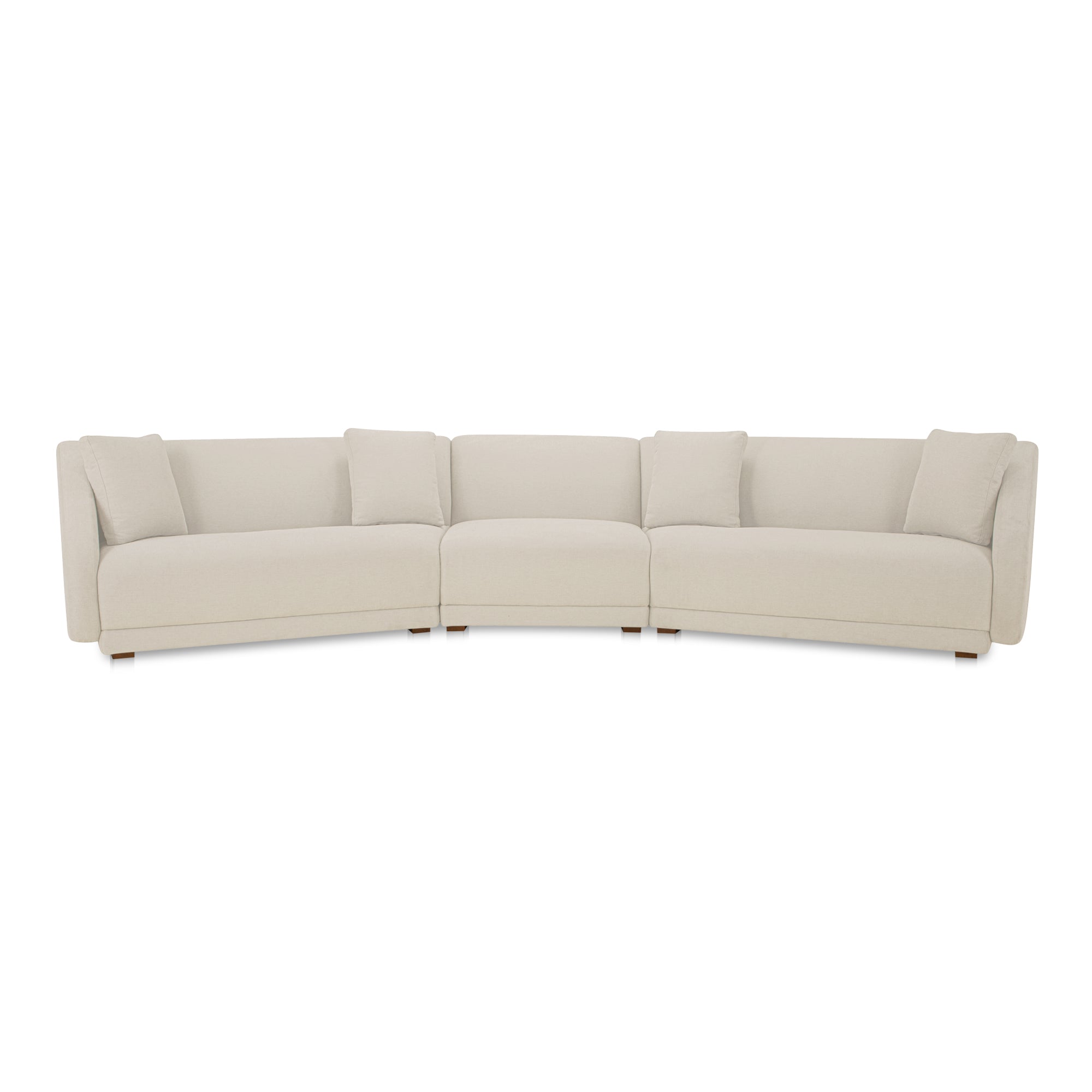 Fraser 3 Piece Modular Sectional With Slipper Moes Home Collection Mhc Fo 1041 19 2