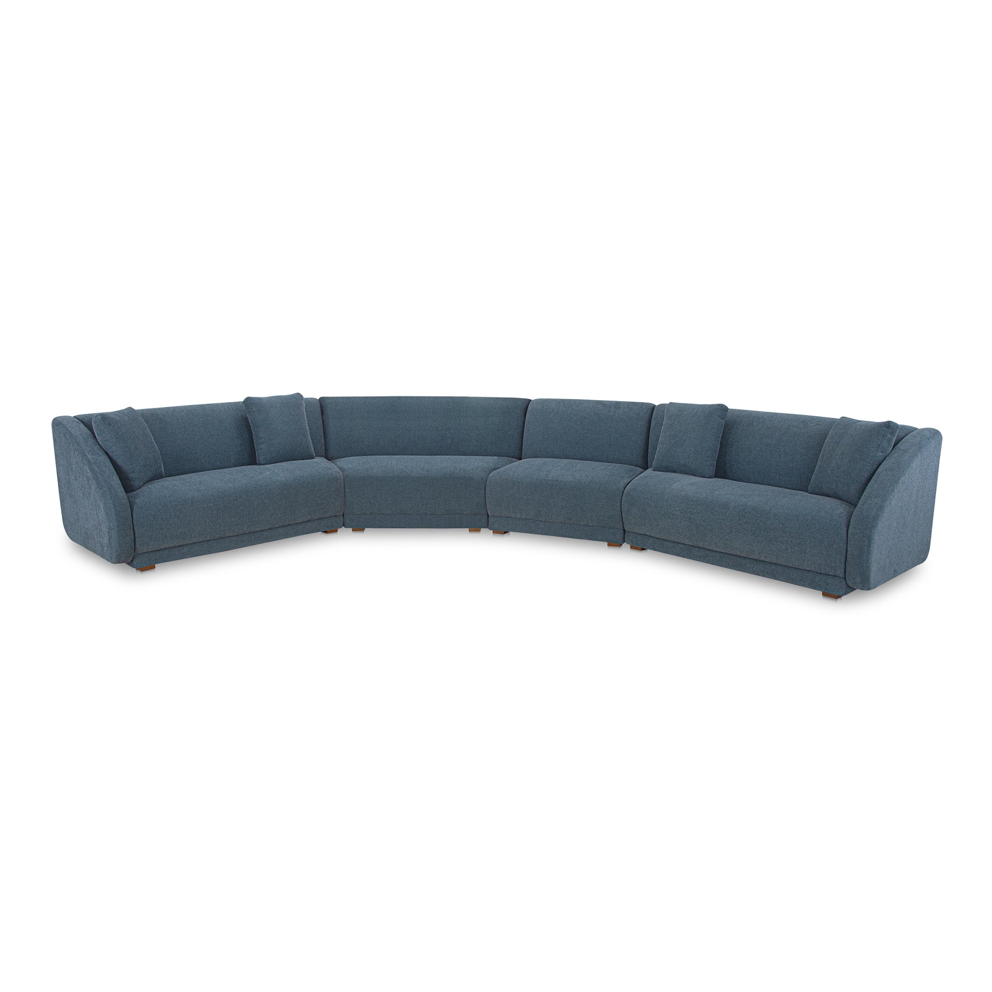 Fraser 4 Piece Modular Sectional Moes Home Collection Mhc Fo 1043 19 1