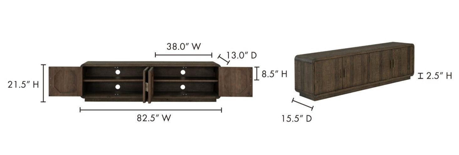 Monterey Media Cabinet 15