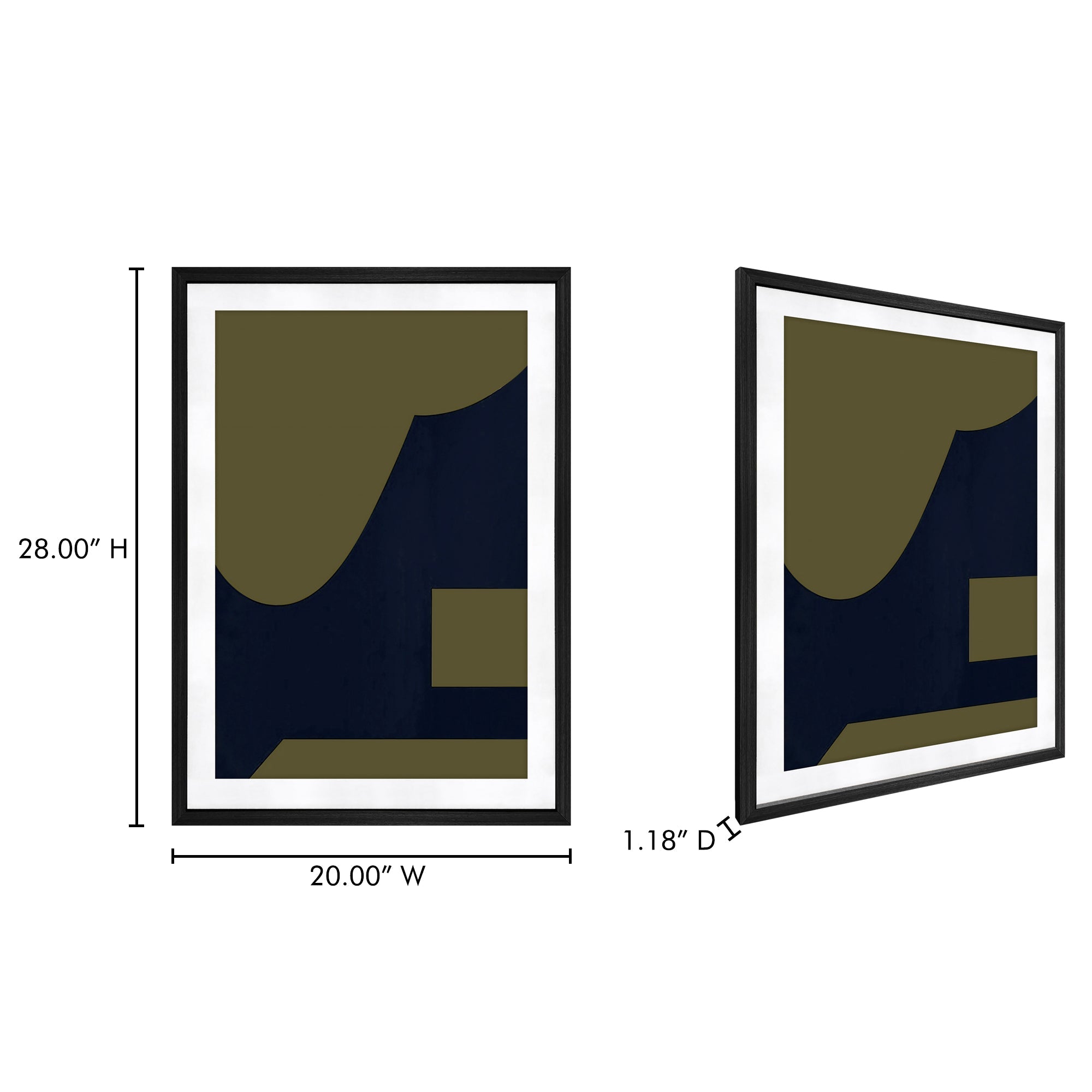Sola 1 Framed Print Moes Home Collection Mhc Fx 1267 37 7