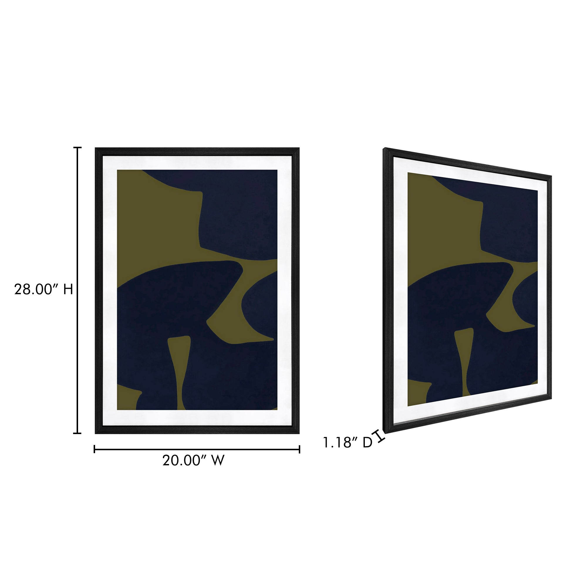 Sola 1 Framed Print Moes Home Collection Mhc Fx 1267 37 8