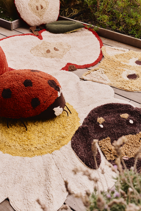 Ladybug Maria Floor Cushion Lorena Canals Sc Lbug 9