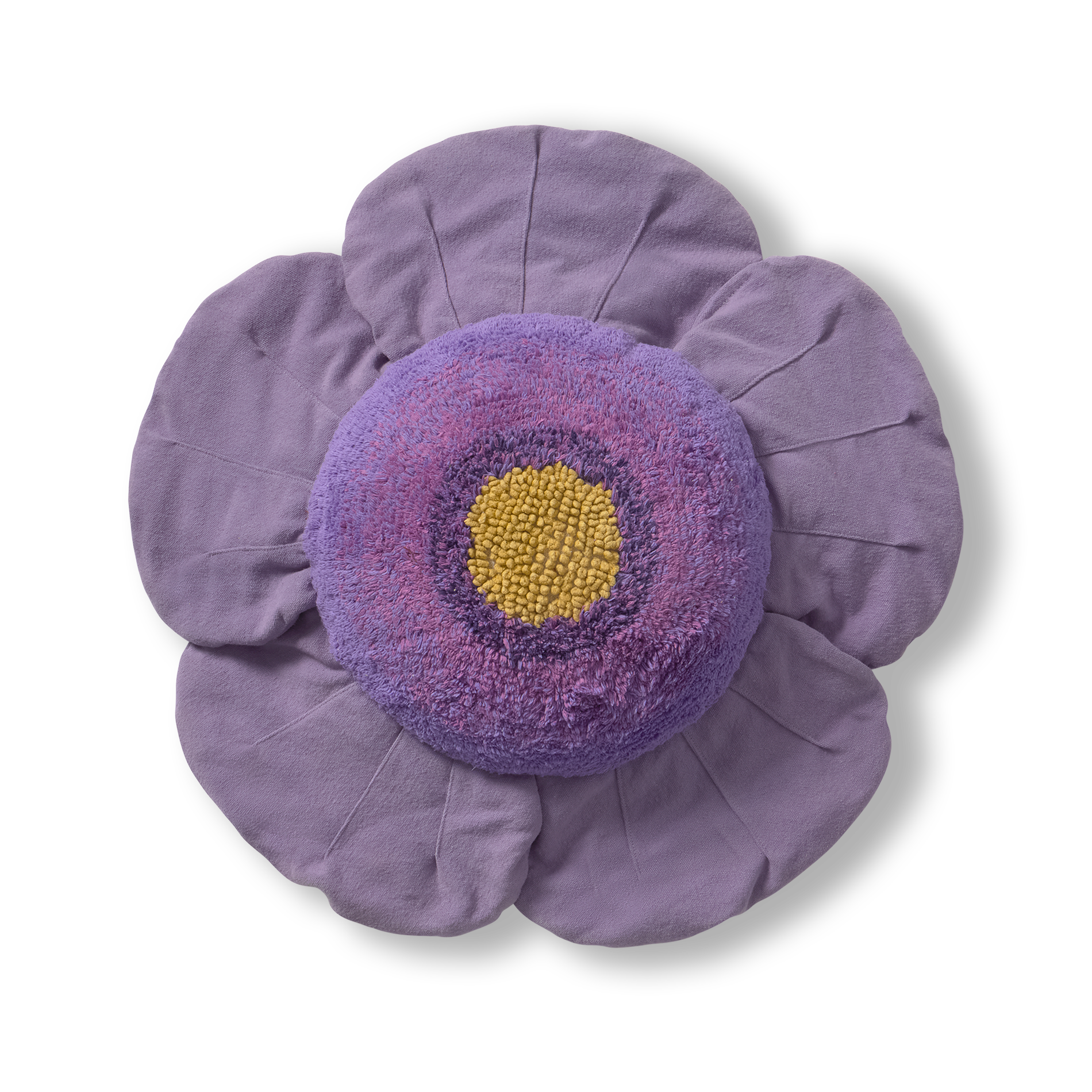 Purple Poppy Floor Cushion Lorena Canals Sc Poppy Prp 1