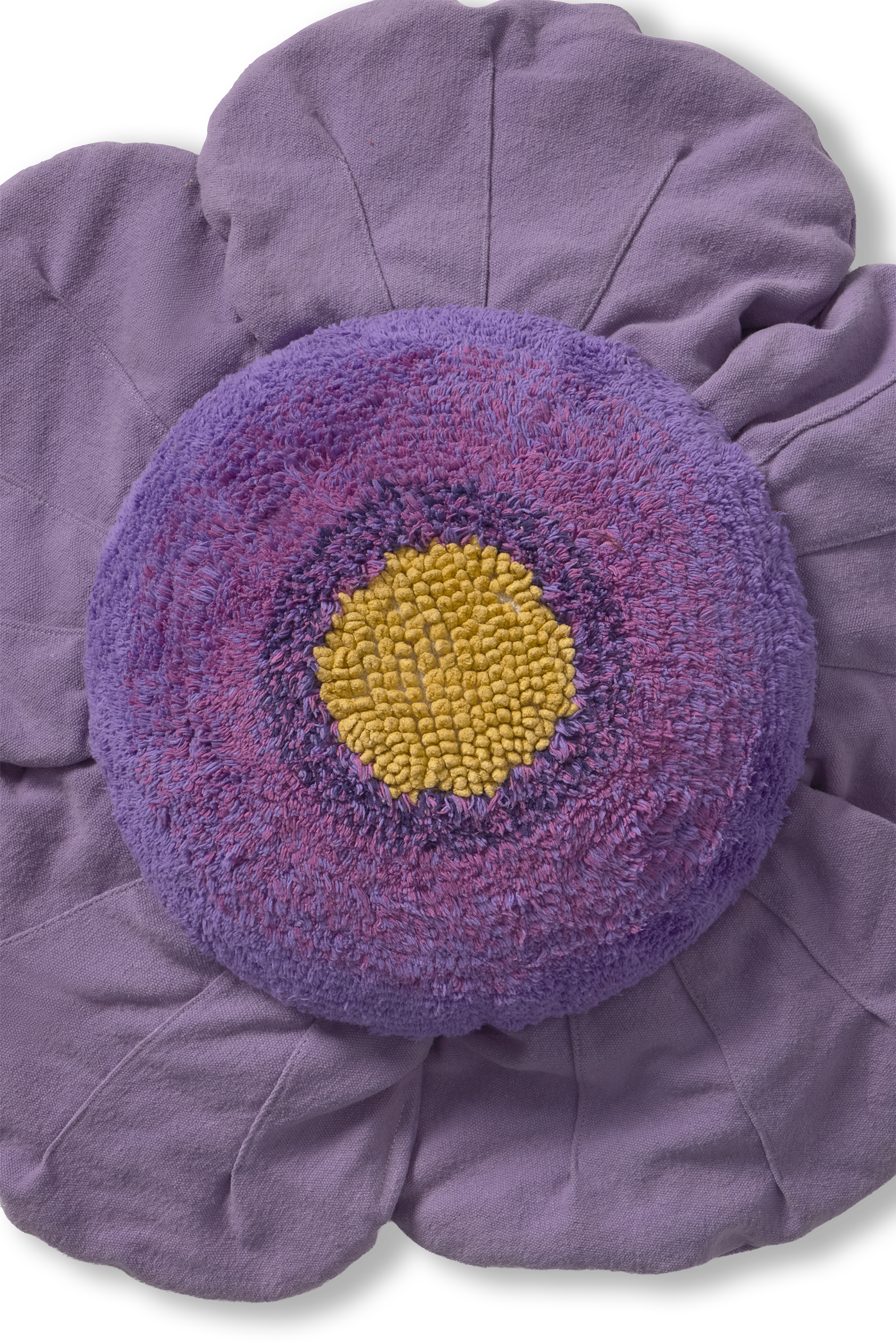 Purple Poppy Floor Cushion Lorena Canals Sc Poppy Prp 2