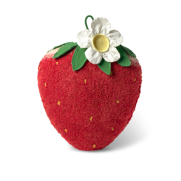 Strawberry Floor Cushion Lorena Canals Sc Strawberry 1