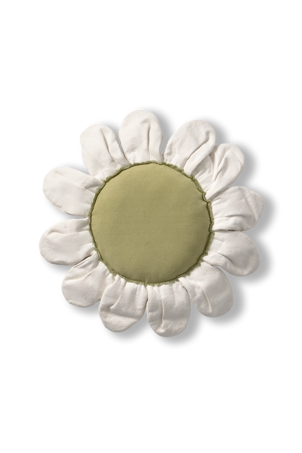 White Daisy Floor Cushion Lorena Canals Sc Daisy Wh 3