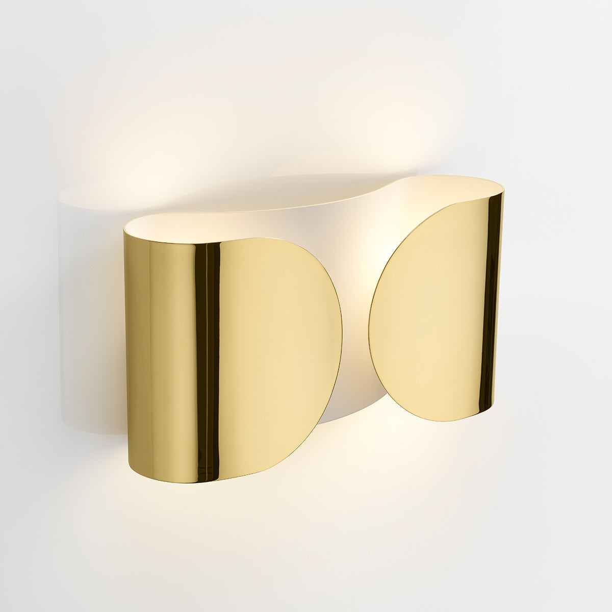 Foglio Steel Wall & Ceiling Lighting in Various Colors
