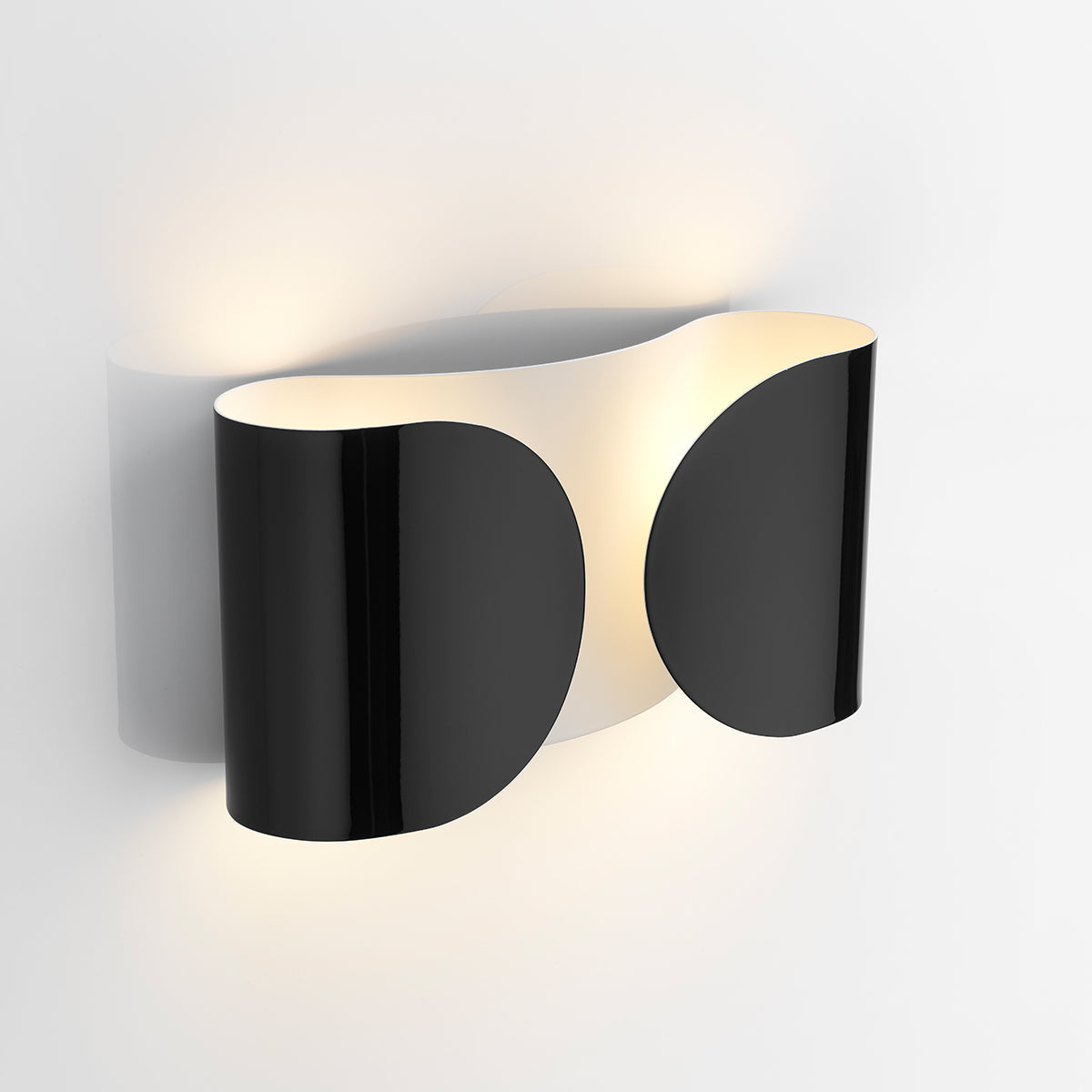 Foglio Steel Wall & Ceiling Lighting in Various Colors