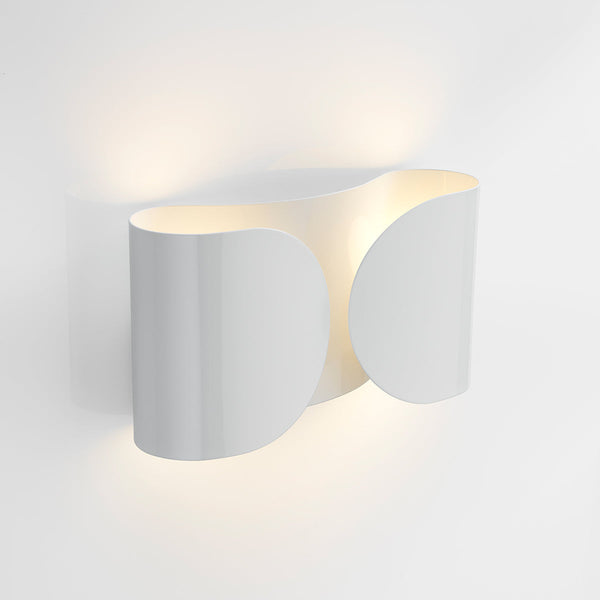 Foglio Steel Wall & Ceiling Lighting in Various Colors