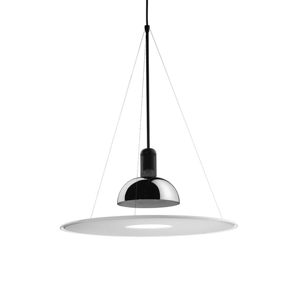 Frisbi Plastic and steel Pendant Lighting in Various Colors