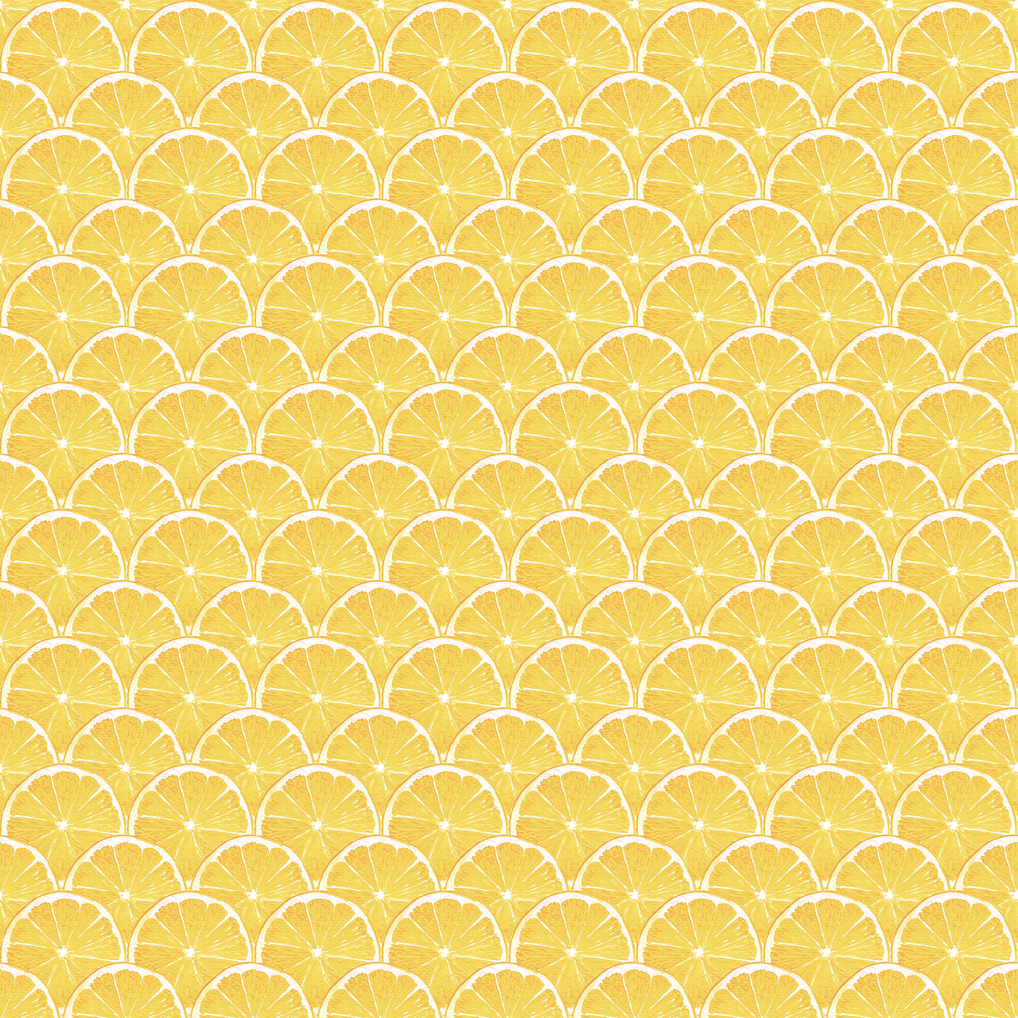 sample lemon scallop yellow wallpaper from the just kitchens collection by galerie wallcoverings 1