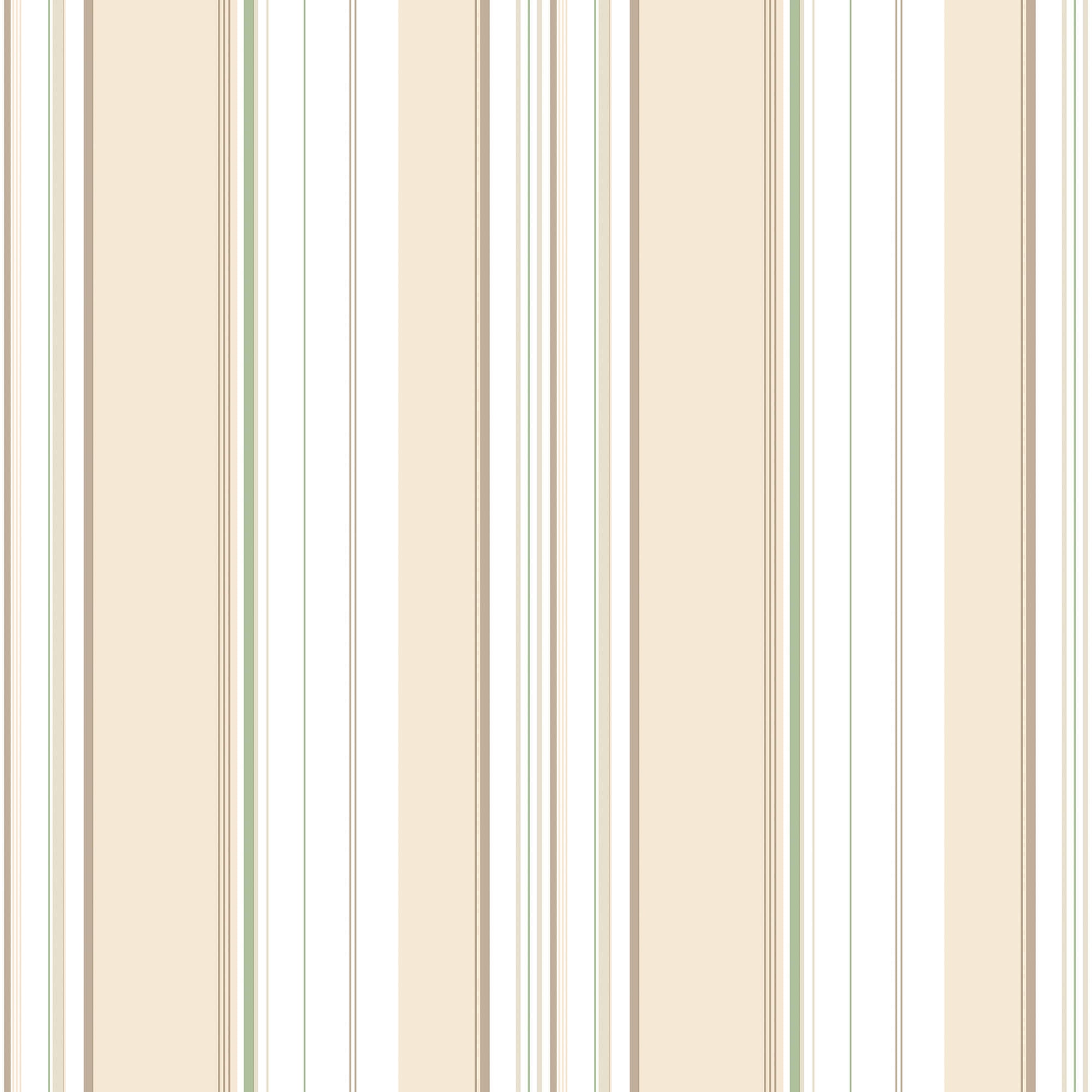 Multi Stripe Taupe/Green Wallpaper from the Just Kitchens Collection by Galerie Wallcoverings