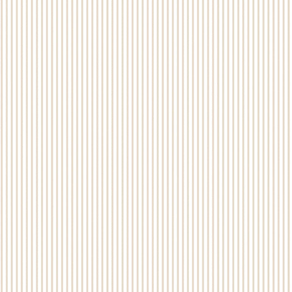 Candy Stripe Taupe Wallpaper from the Small Prints Collection by Galerie Wallcoverings