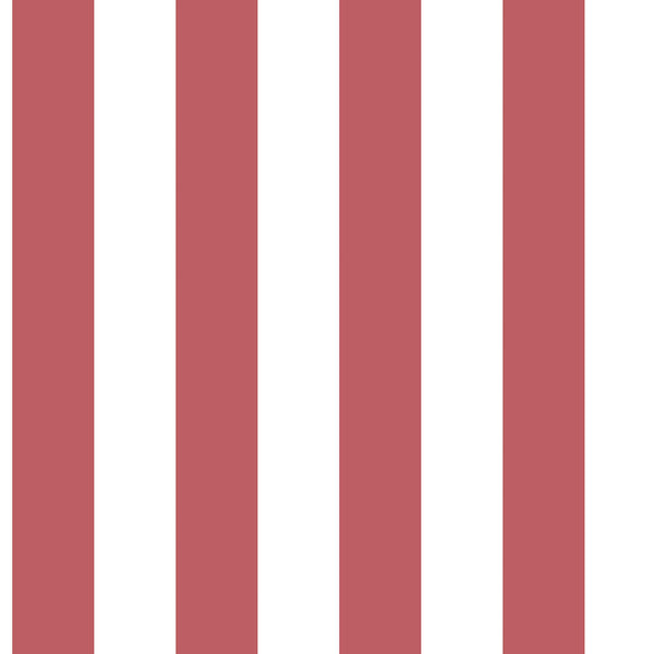 Awning Stripe Red Wallpaper from the Just Kitchens Collection by Galerie Wallcoverings