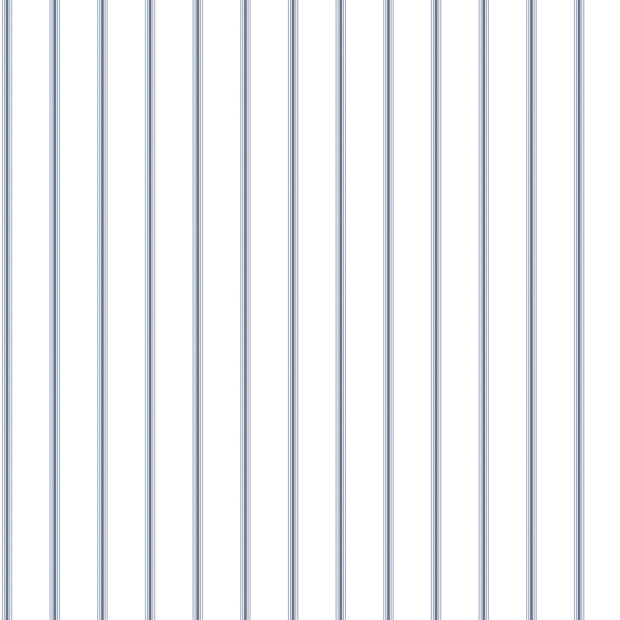 Napkin Stripe Navy/Blue Wallpaper from the Just Kitchens Collection by Galerie Wallcoverings