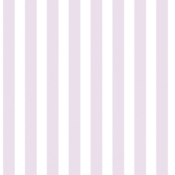 Regency Stripe Light Purple Wallpaper from the Tiny Tots 2 Collection by Galerie Wallcoverings