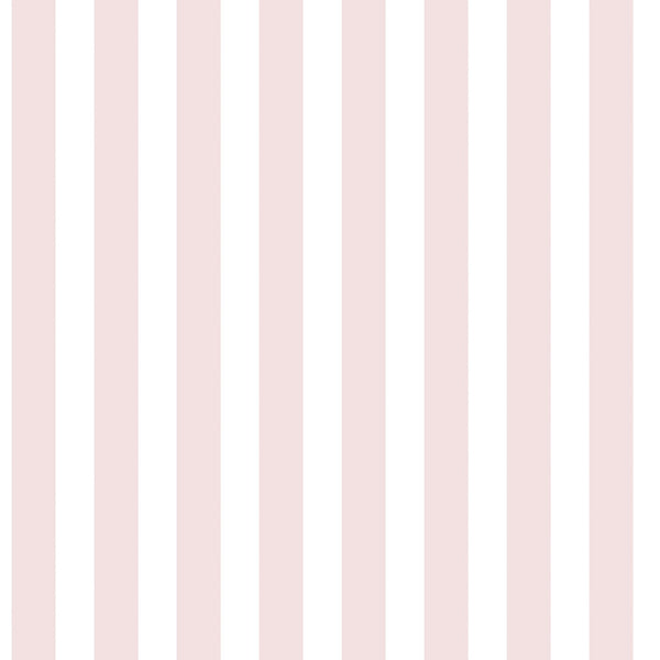 Regency Stripe Pink Wallpaper from the Tiny Tots 2 Collection by Galerie Wallcoverings