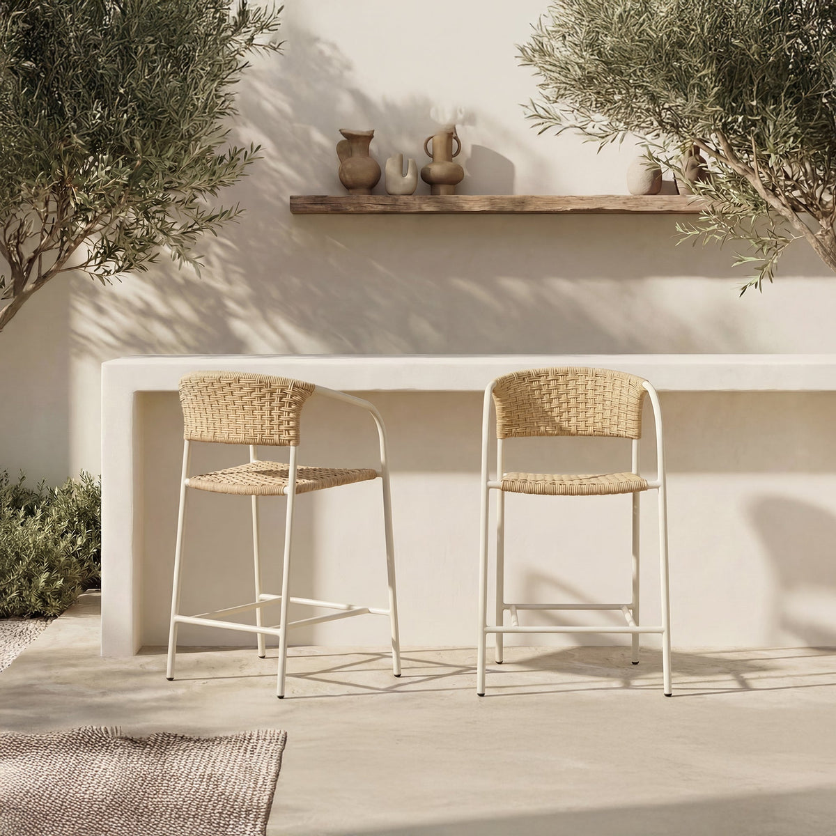 Zola Outdoor Counter Chair