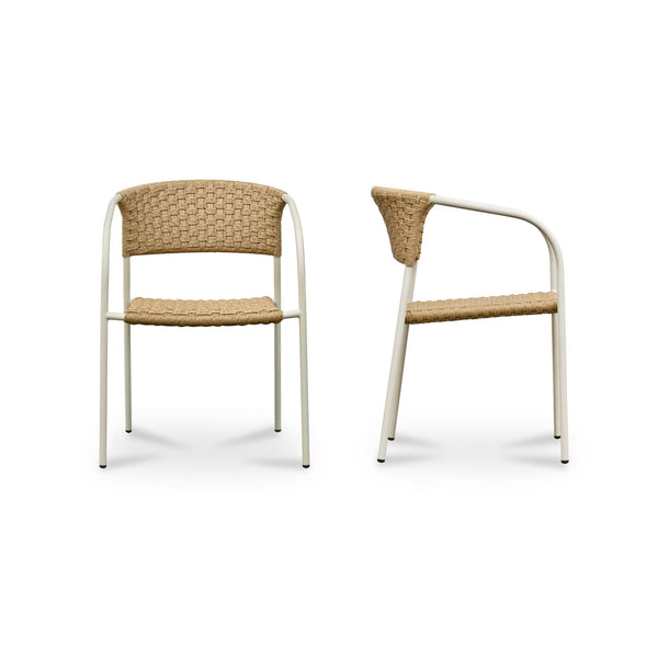 Zola Outdoor Dining Chair Set of 2