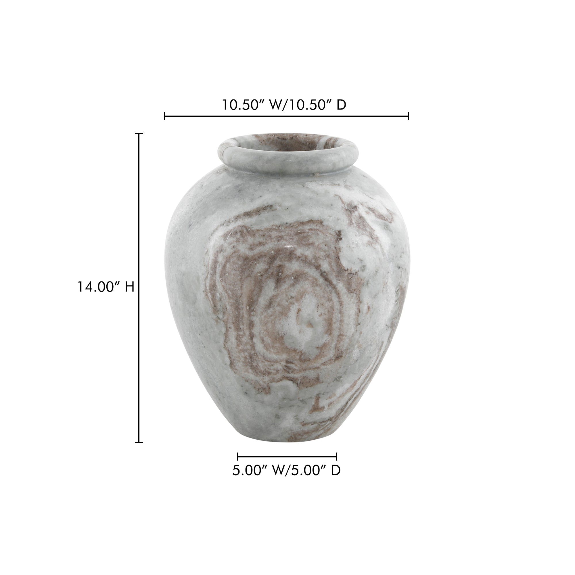 Didion Vase Moes Home Collection Mhc Gk 1134 21 6