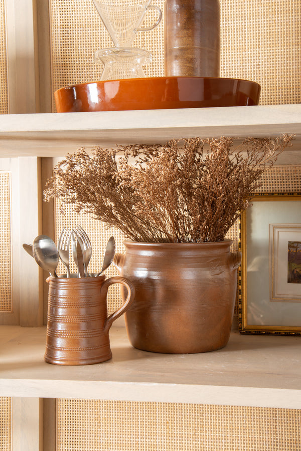 Vintage Bonny sur Loire Barrel Crock