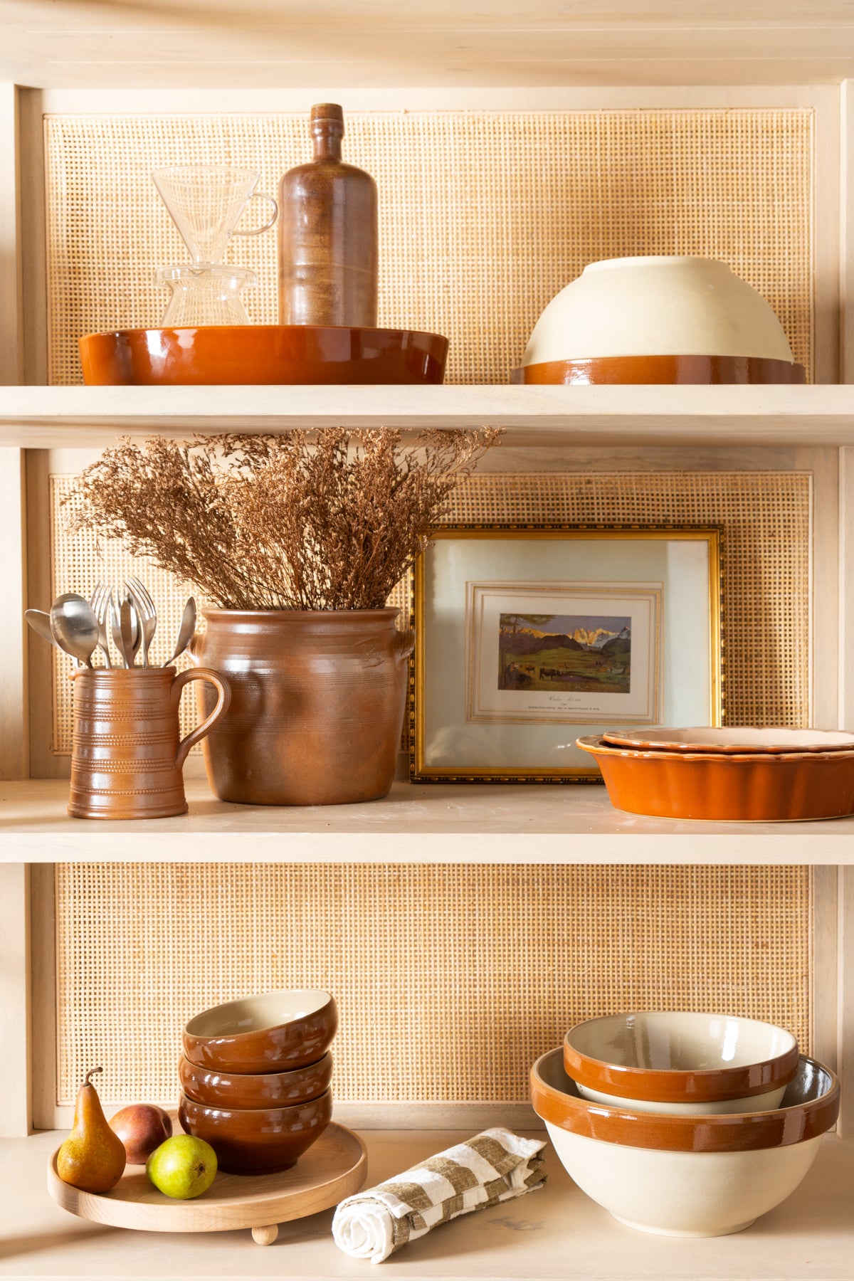 Vintage Bonny Stone Bottle with Hole