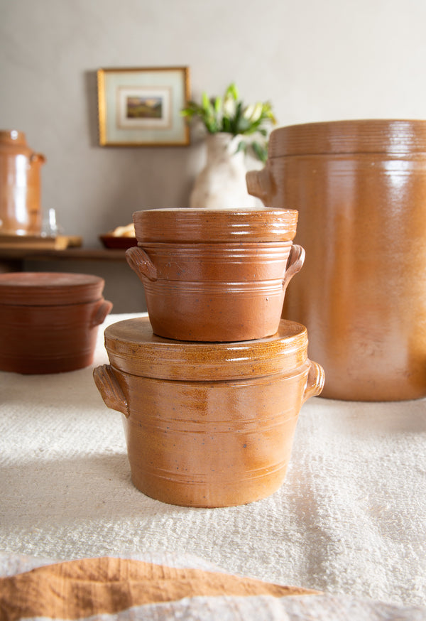 Vintage Conical Butter Pot