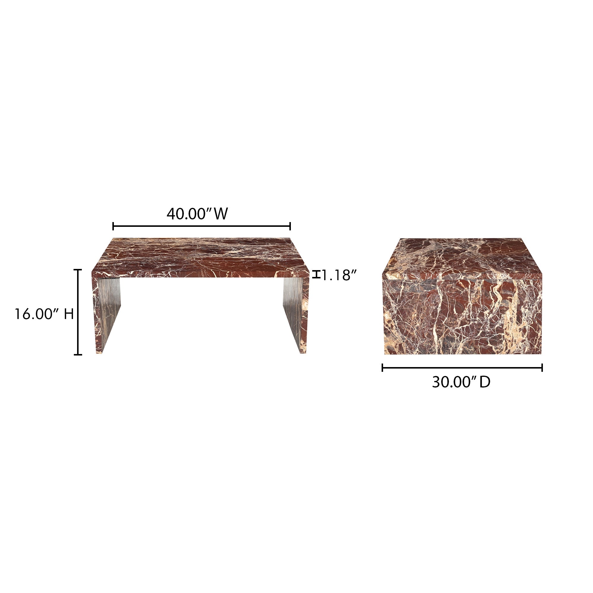Rosa Coffee Table Moes Home Collection Mhc Gz 1182 37 0 20