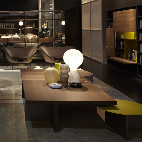 Gatto Cocoon resin White Table Lighting