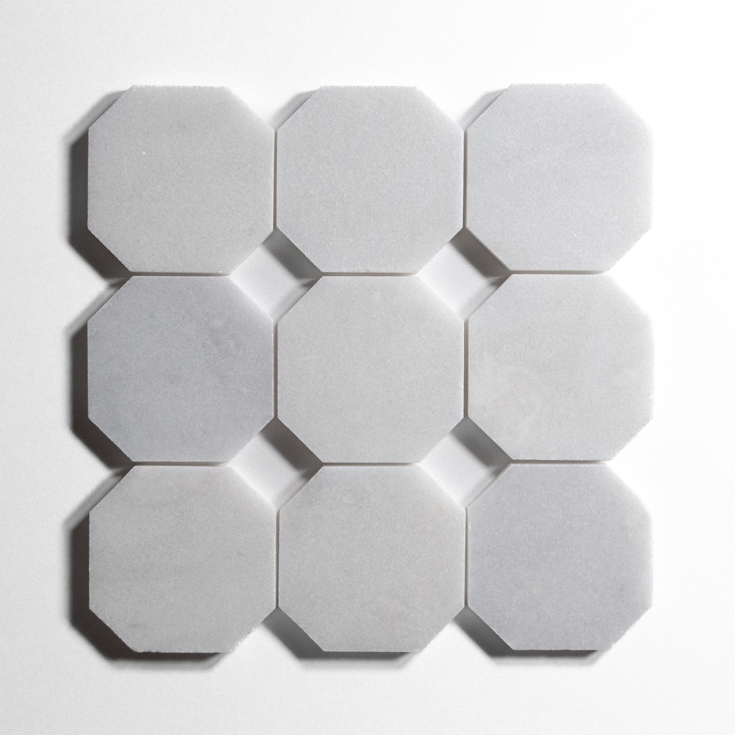 glacier white 4 octagon by Designer Rug gw4oct sg 1