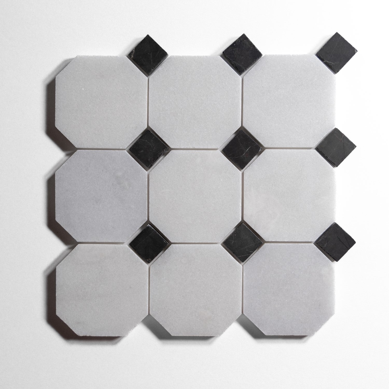 glacier white 4 octagon by Designer Rug gw4oct sg 4