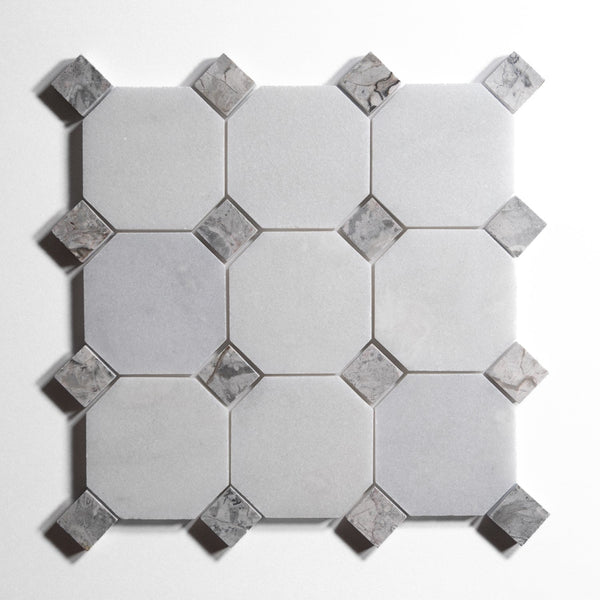 Glacier White Accent Durango Tile Sample
