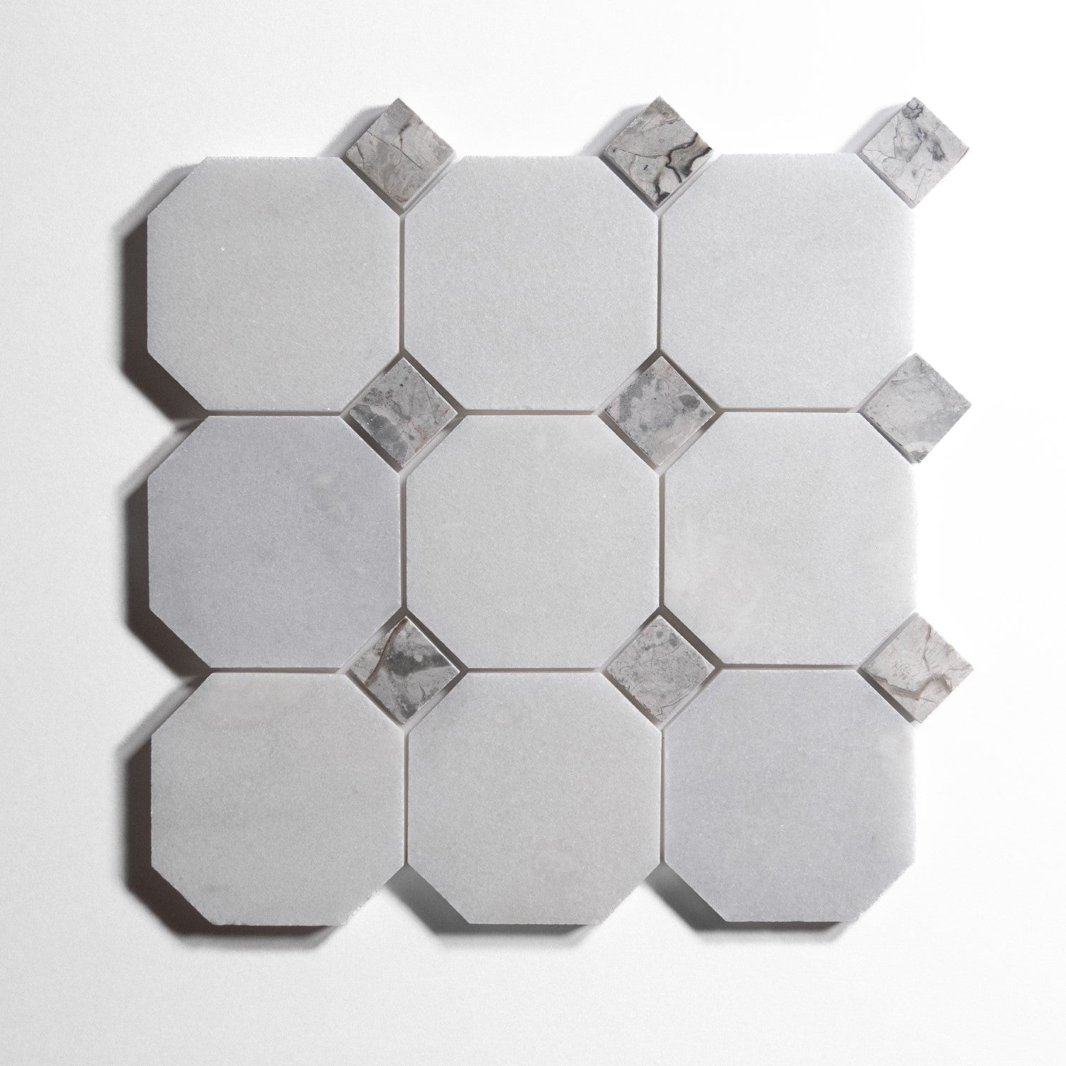 glacier white 4 octagon by Designer Rug gw4oct sg 13