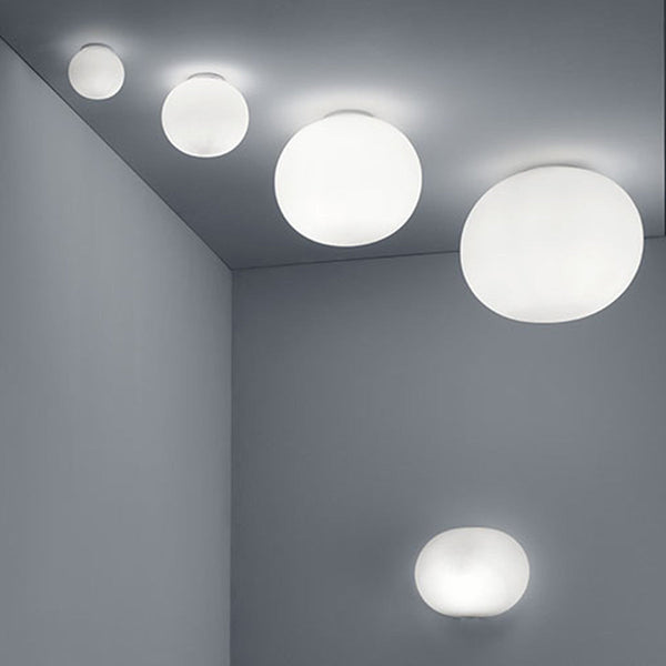 Glo-Ball Glass Opal Wall & Ceiling Lighting
