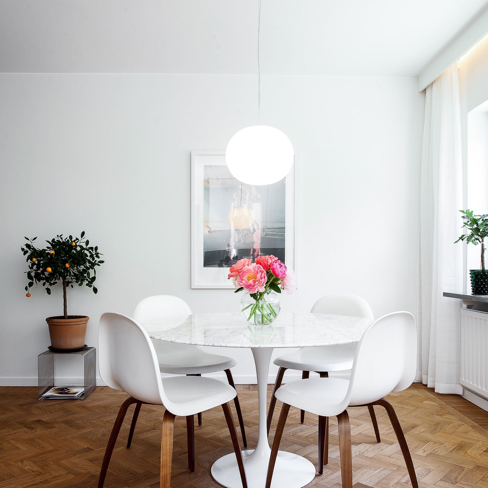 Glo-Ball Glass Opal Pendant Lighting