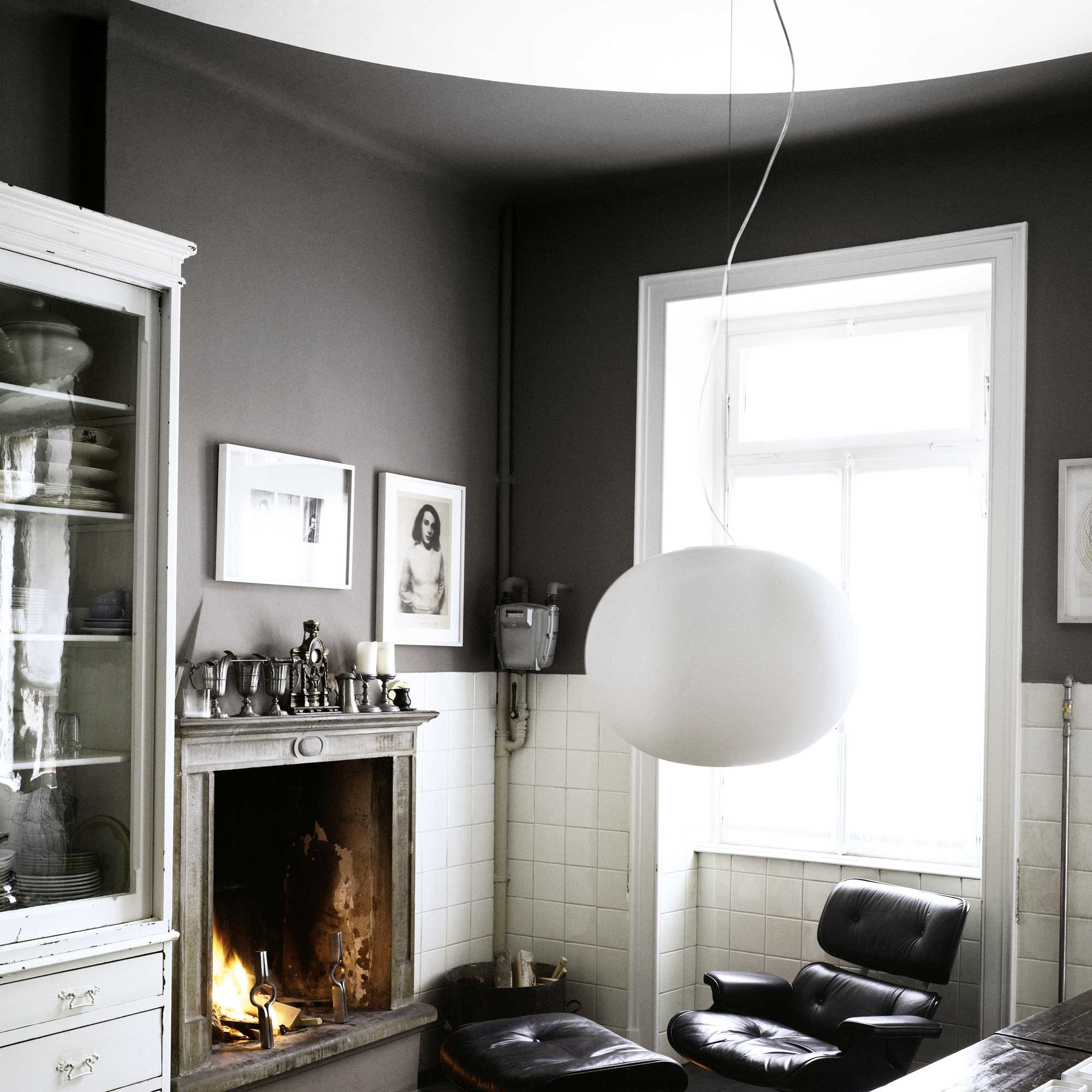 Glo-Ball Glass Opal Pendant Lighting