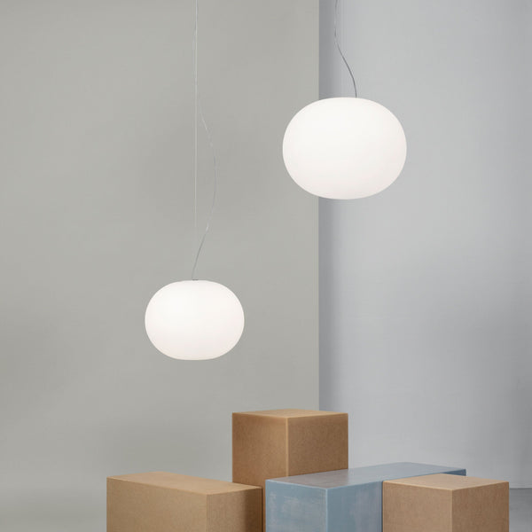 Glo-Ball Glass Opal Pendant Lighting