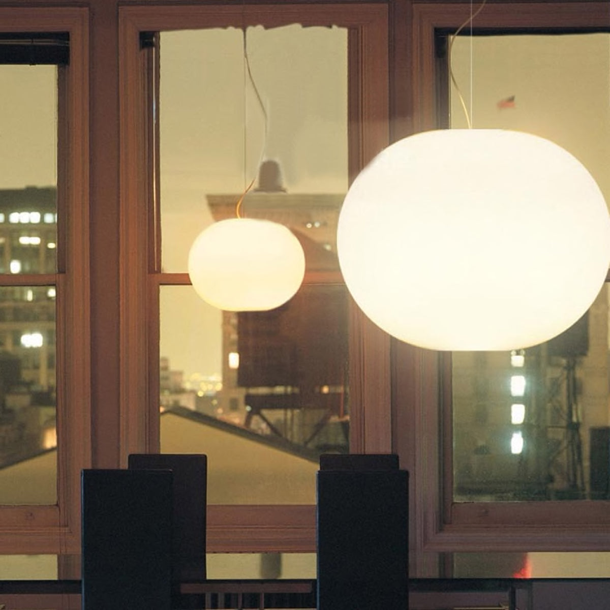 Glo-Ball Glass Opal Pendant Lighting