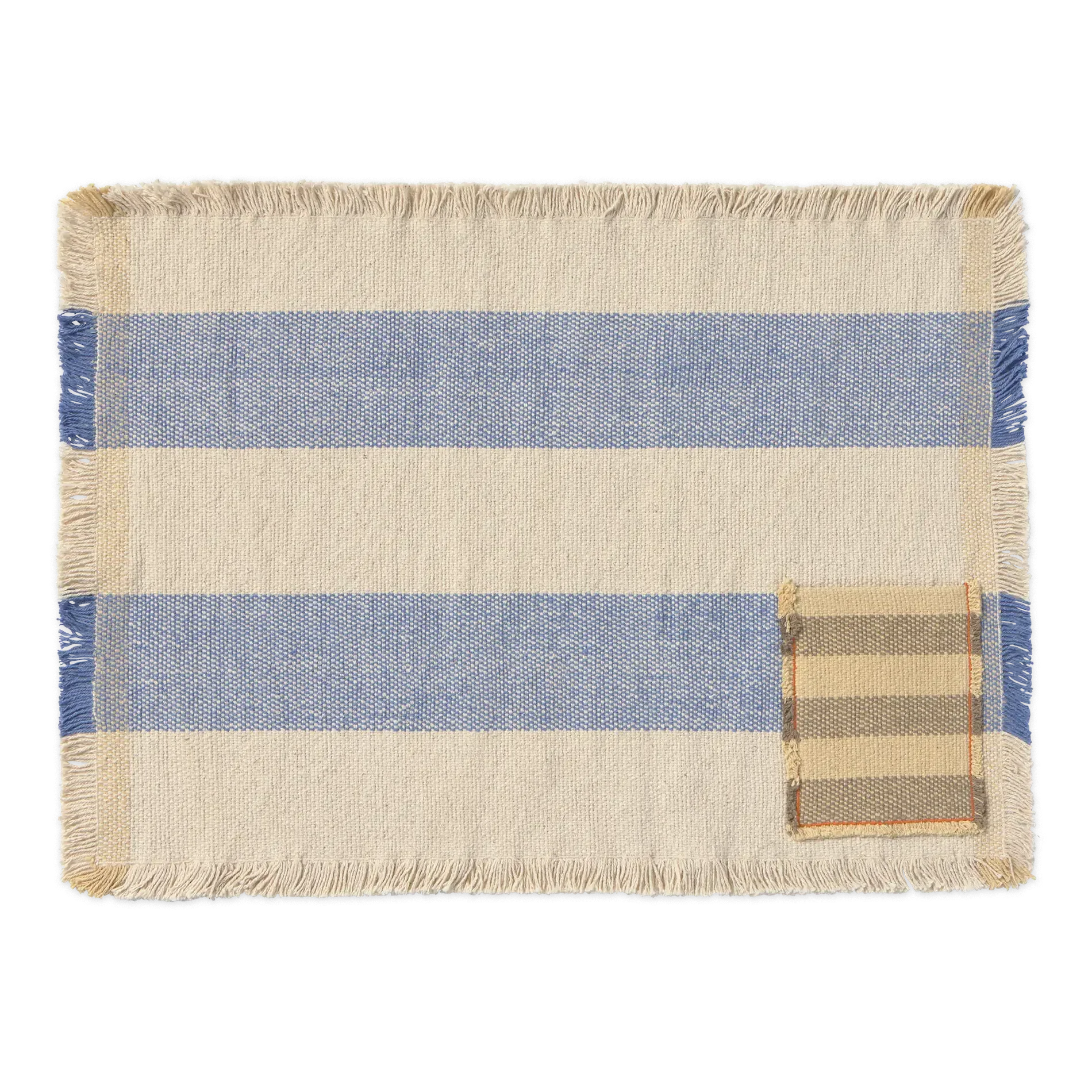 Handloom Placemats Pocket Set Of 2 Lorena Canals Hl Pm Pbl 1