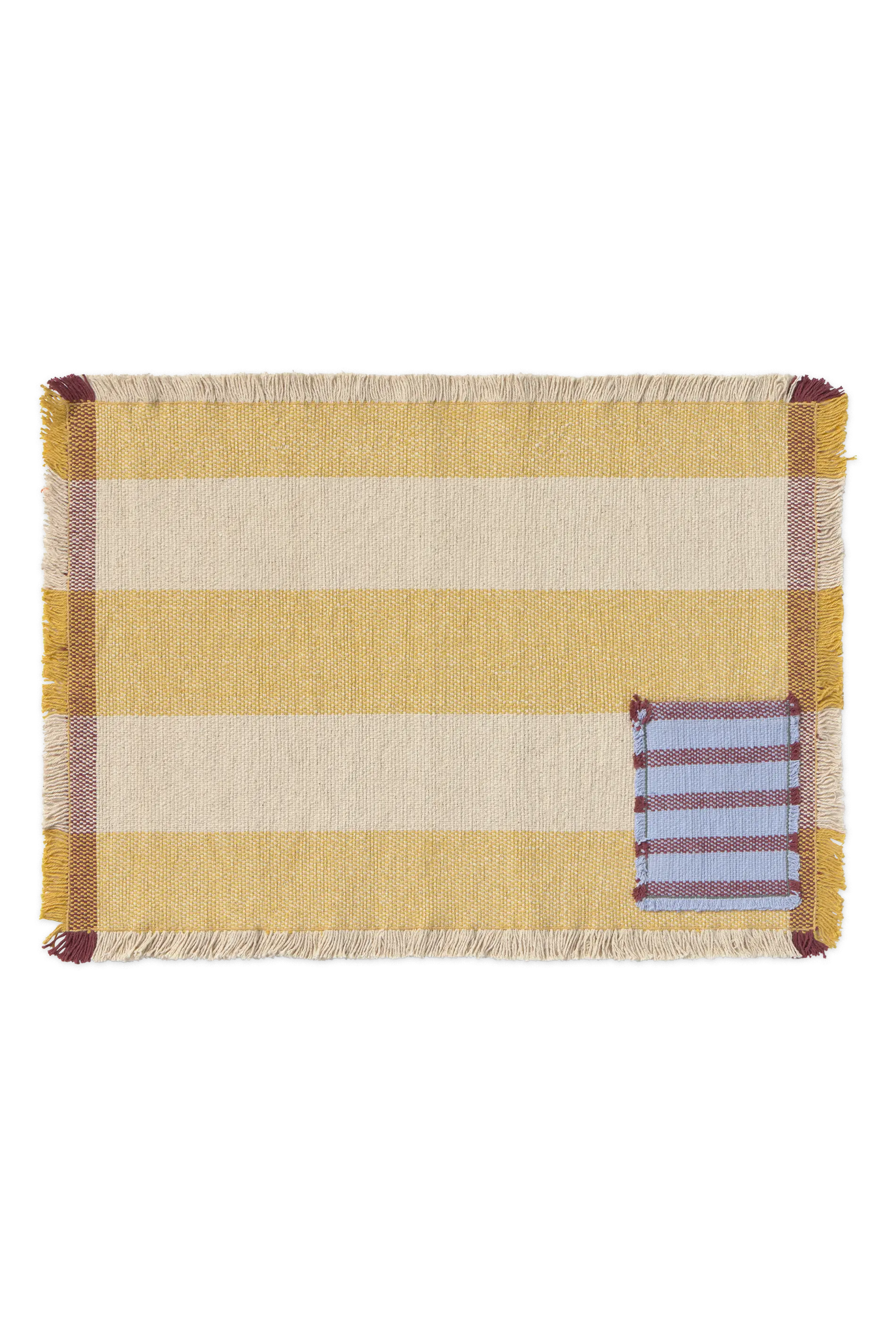 Handloom Placemats Pocket Set Of 2 Lorena Canals Hl Pm Pbl 2