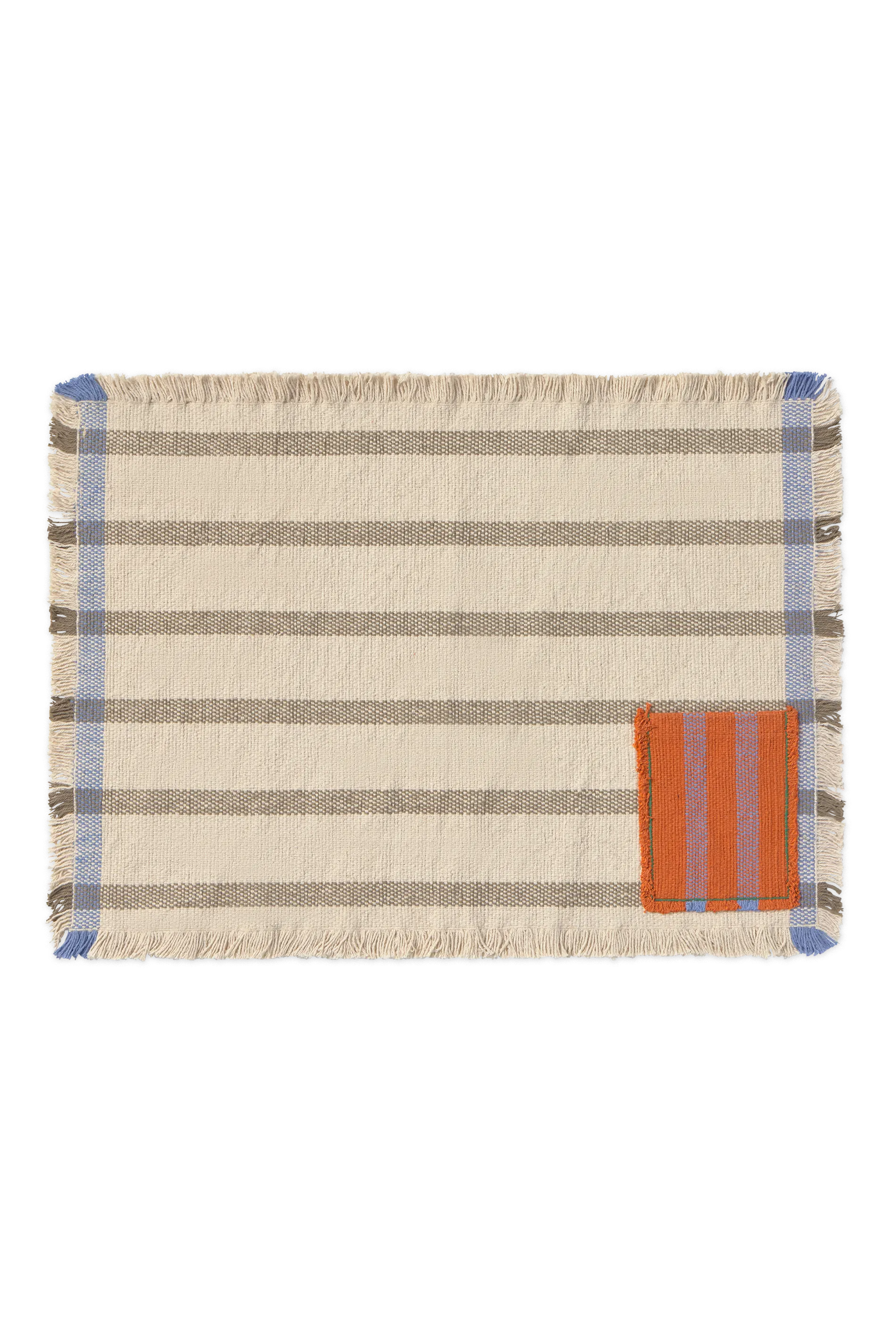 Handloom Placemats Pocket Set Of 2 Lorena Canals Hl Pm Pbl 3