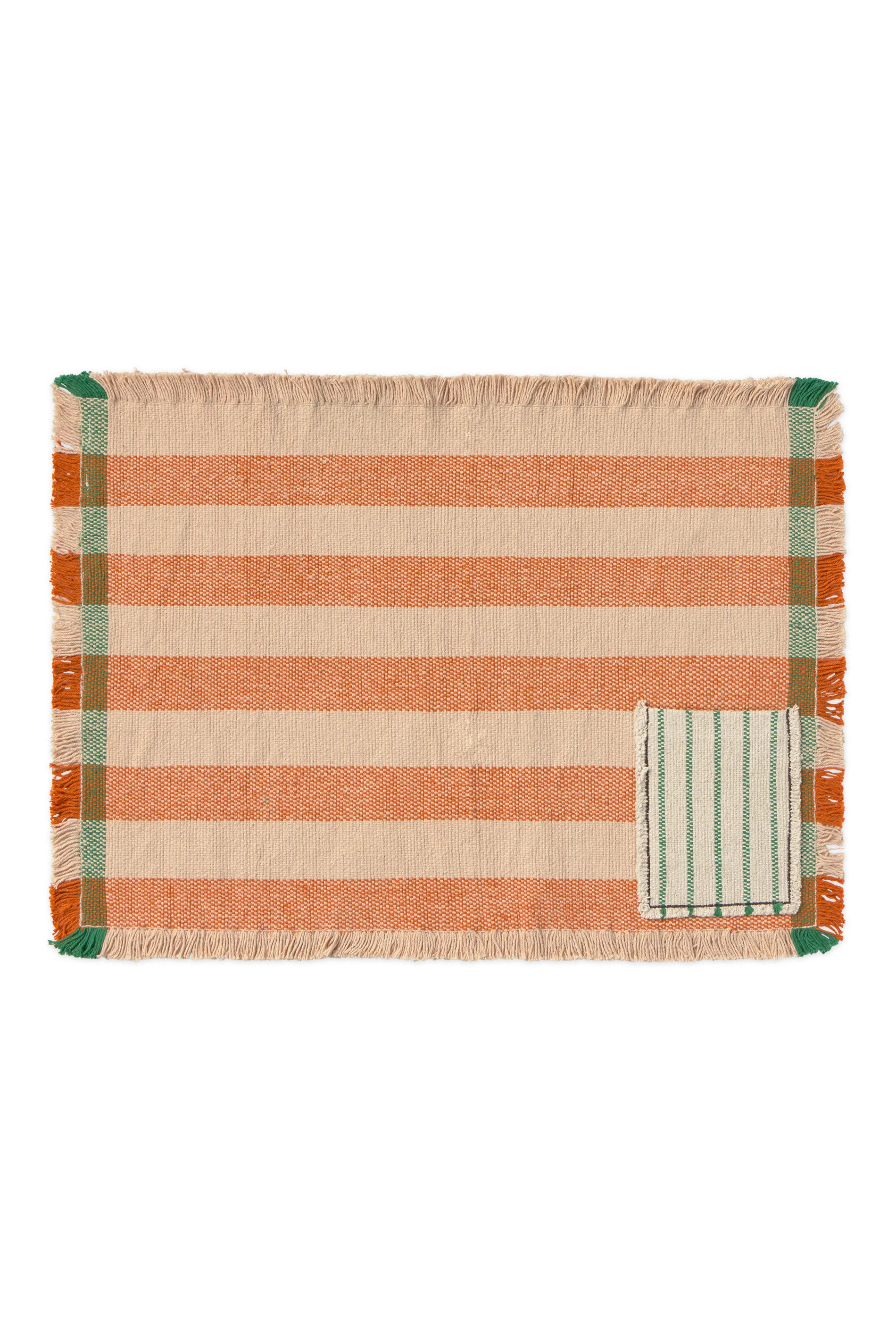 Handloom Placemats Pocket Set Of 2 Lorena Canals Hl Pm Pbl 4