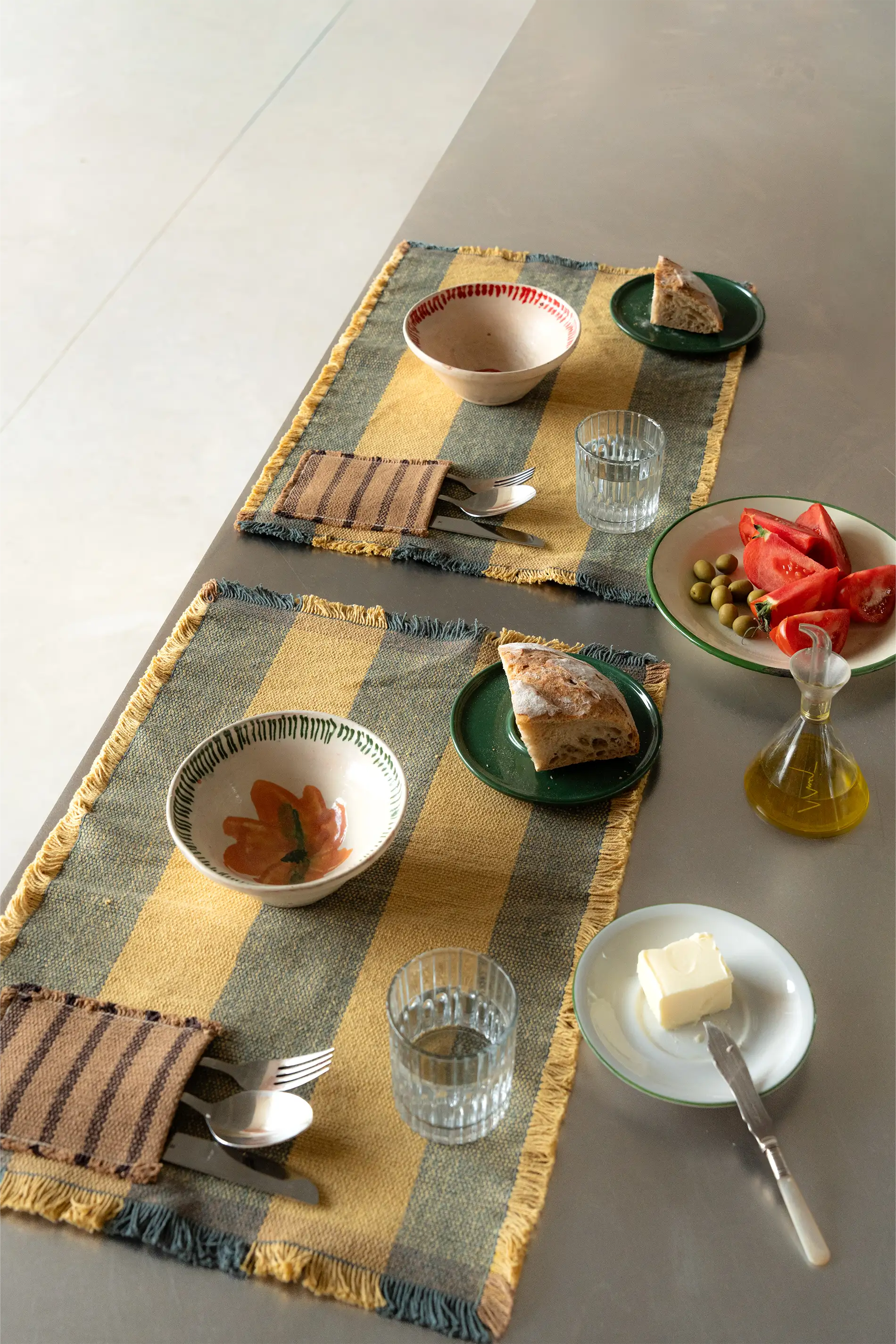 Handloom Placemats Pocket Set Of 2 Lorena Canals Hl Pm Pbl 33