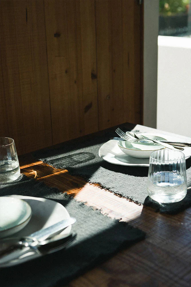 Handloom Placemats Set Of 4 Lorena Canals Hl Pm Dgrey X4 31