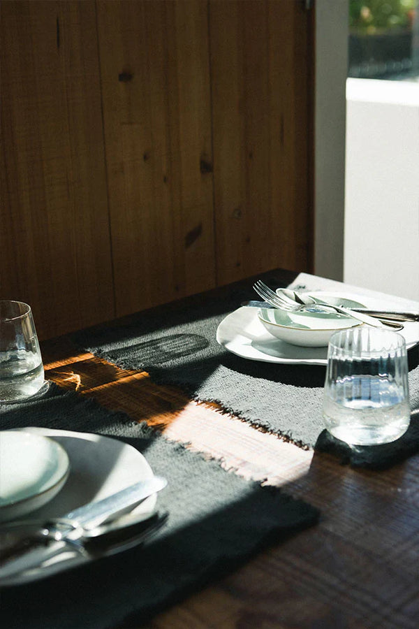 Handloom Placemats Set Of 4 Lorena Canals Hl Pm Dgrey X4 31
