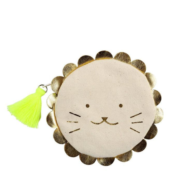 lion coin purse by meri meri 1