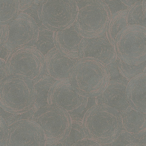 Hygge Home Stone Circles Motif In Green Galerie Wallcoverings Gg82130 1