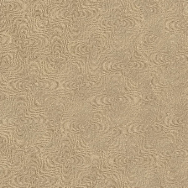 Hygge Home Stone Circles Motif In Bronze Brown Galerie Wallcoverings Gg82132 1